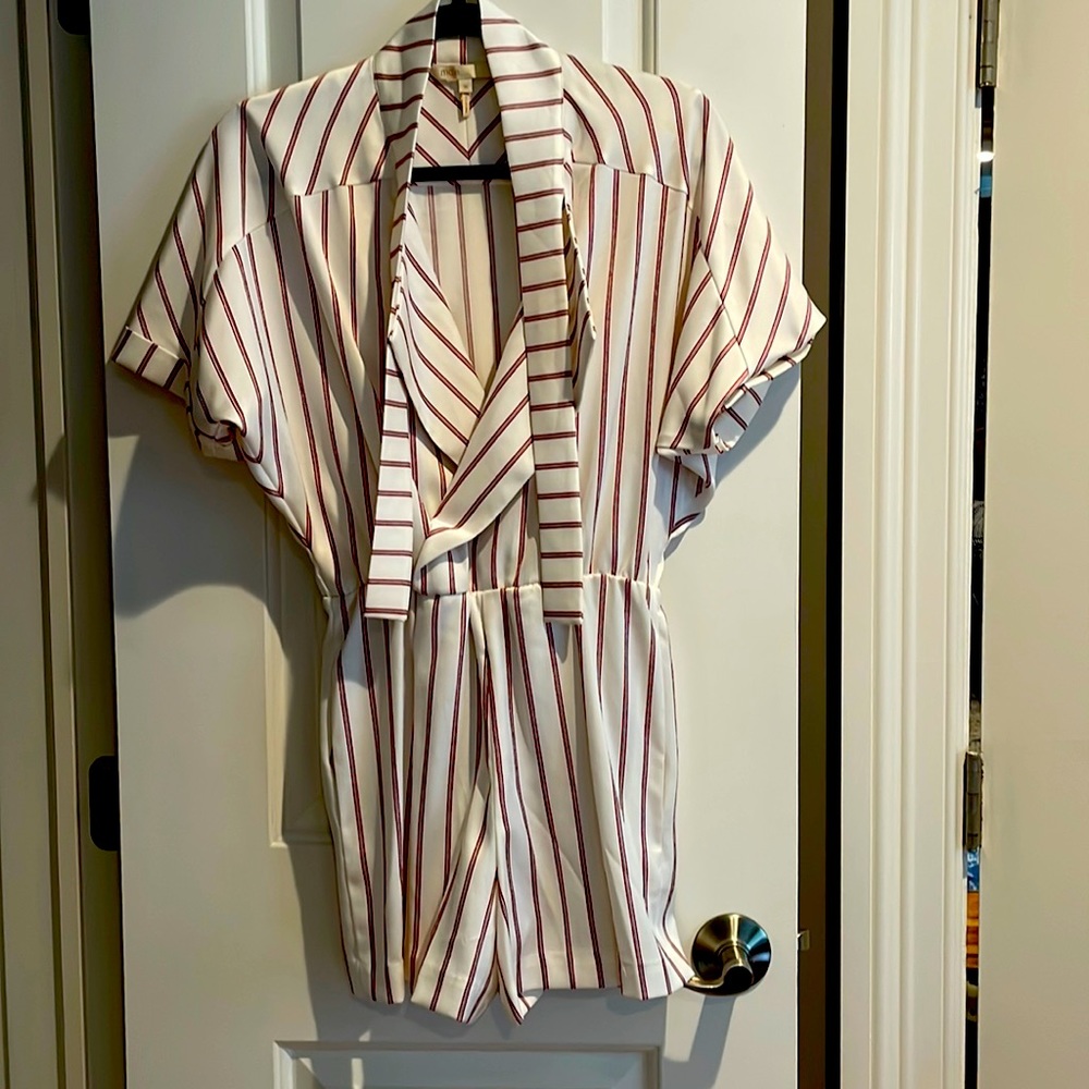 White Maje romper in size 36